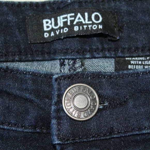 Women's BUFFALO David Bitton Stretch Skinny Ankle Grazer Mid Rise Jeans - Picture 4 of 9